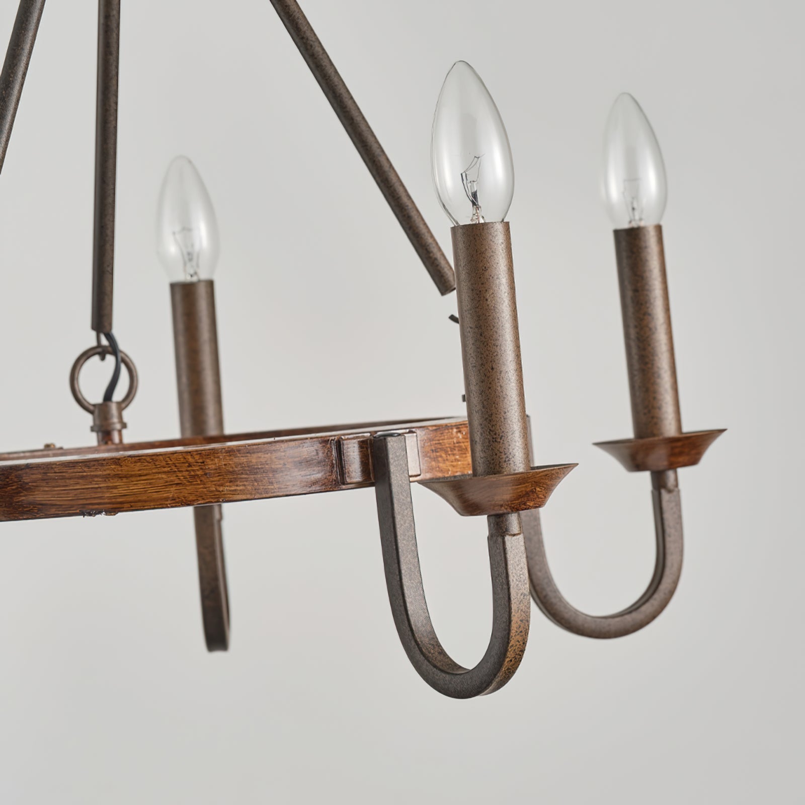 RAVENSCROFT RUSTIC WHEEL LIGHTING