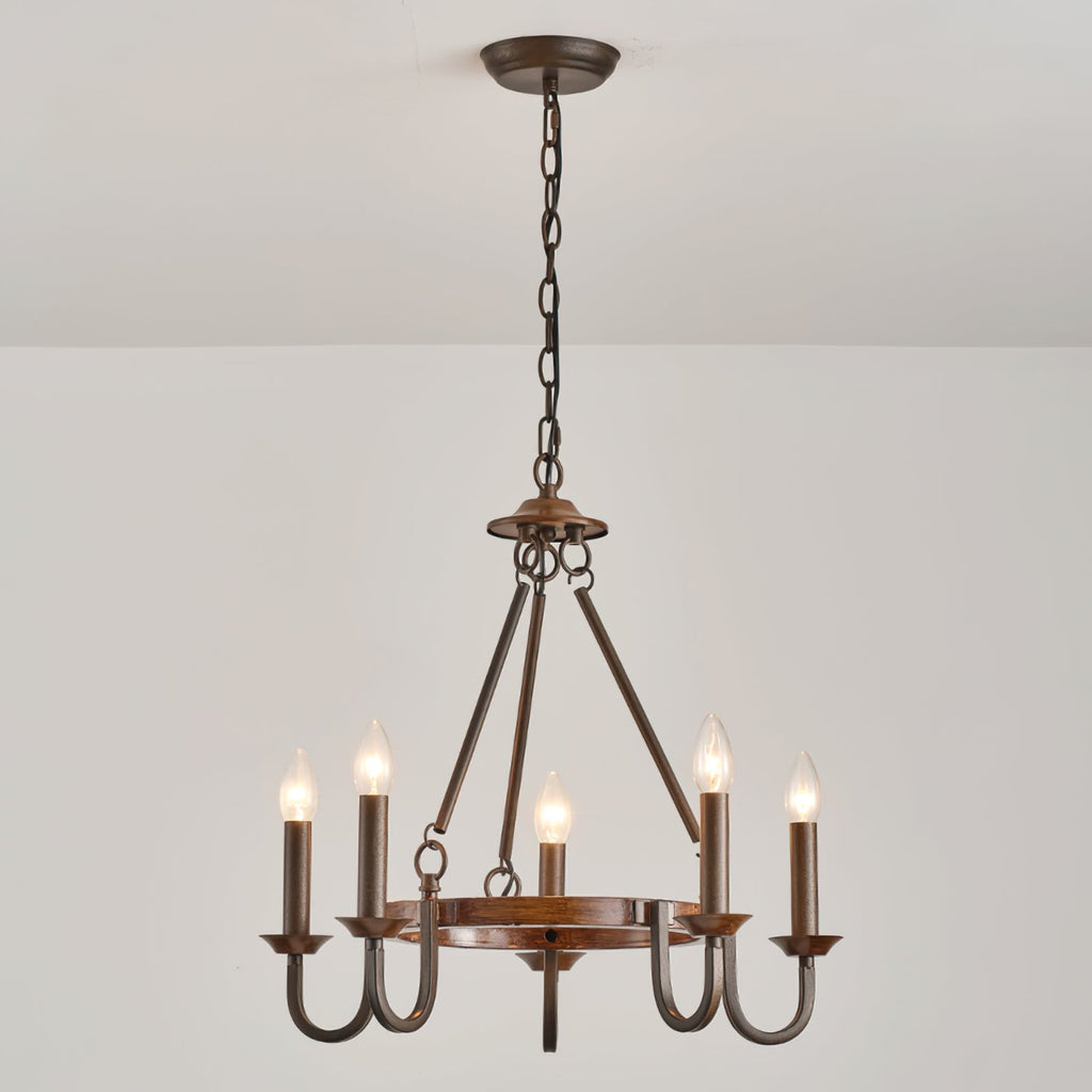 RAVENSCROFT RUSTIC WHEEL LIGHTING
