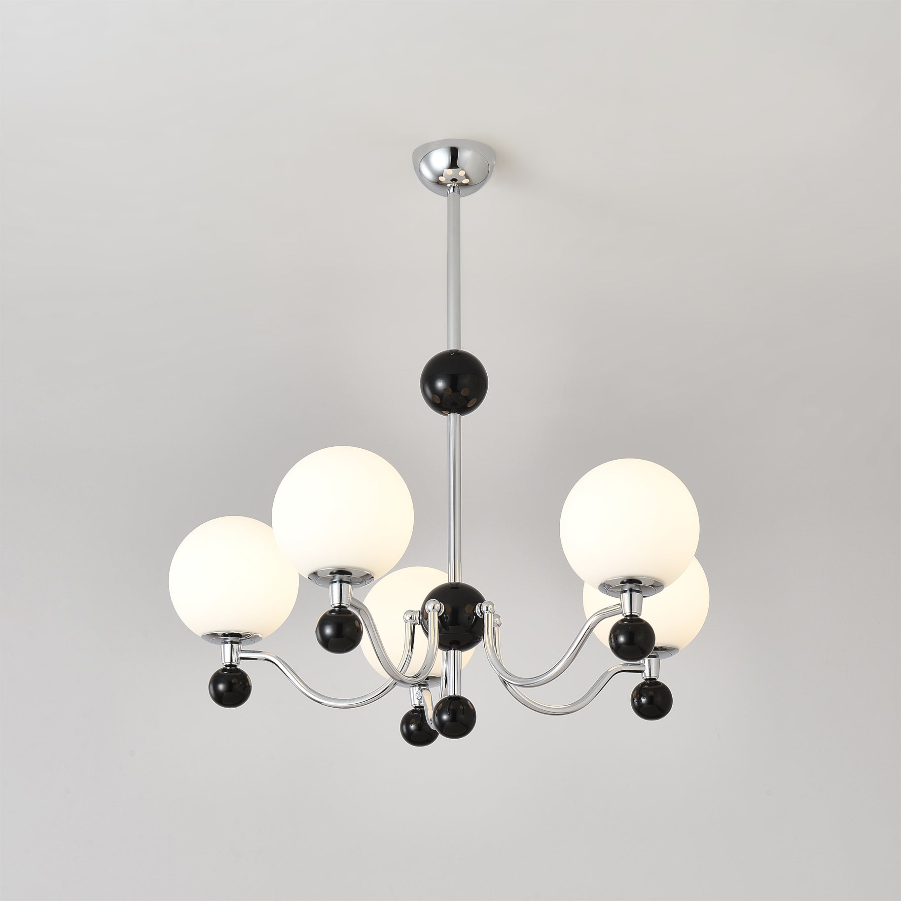 RAVENWOOD POLISHED METAL GLIMMERING CEILING LIGHT