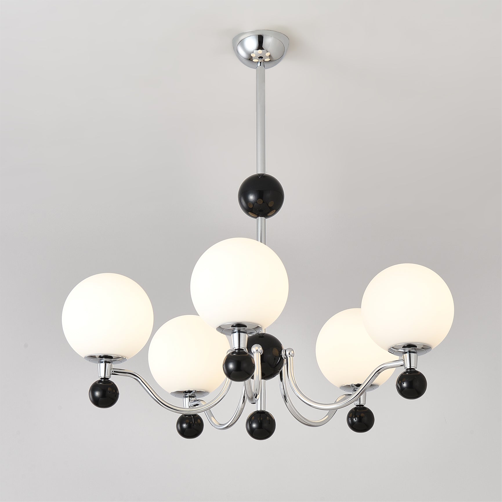 RAVENWOOD POLISHED METAL GLIMMERING CEILING LIGHT