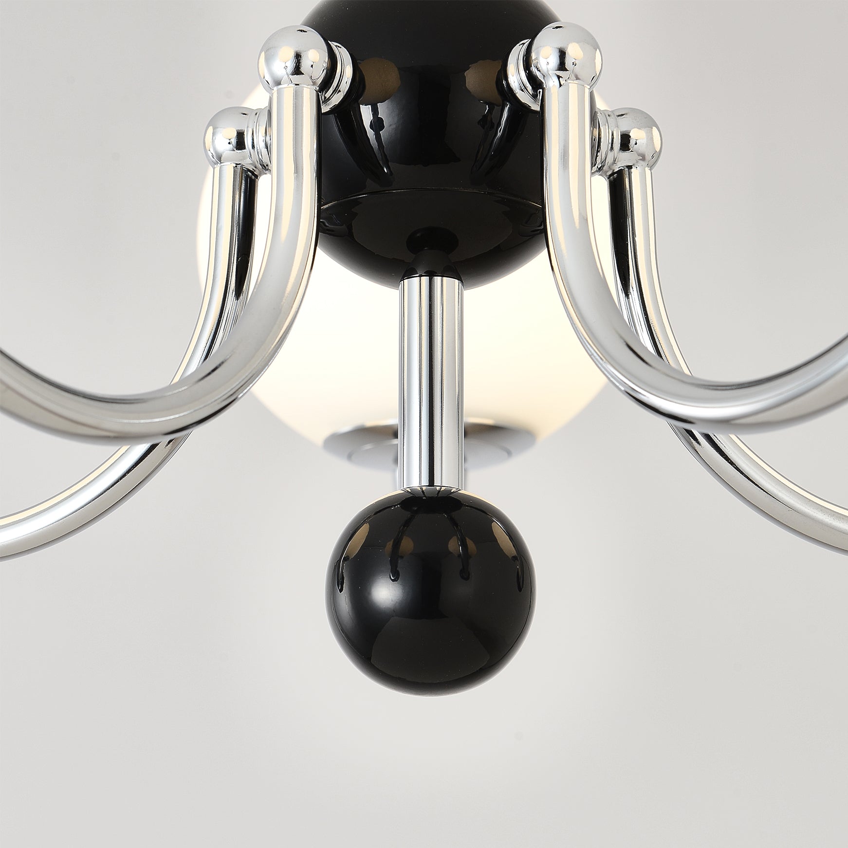RAVENWOOD POLISHED METAL GLIMMERING CEILING LIGHT