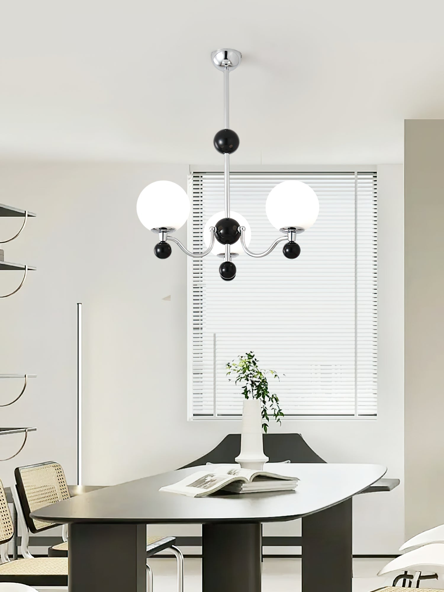 RAVENWOOD POLISHED METAL GLIMMERING CEILING LIGHT