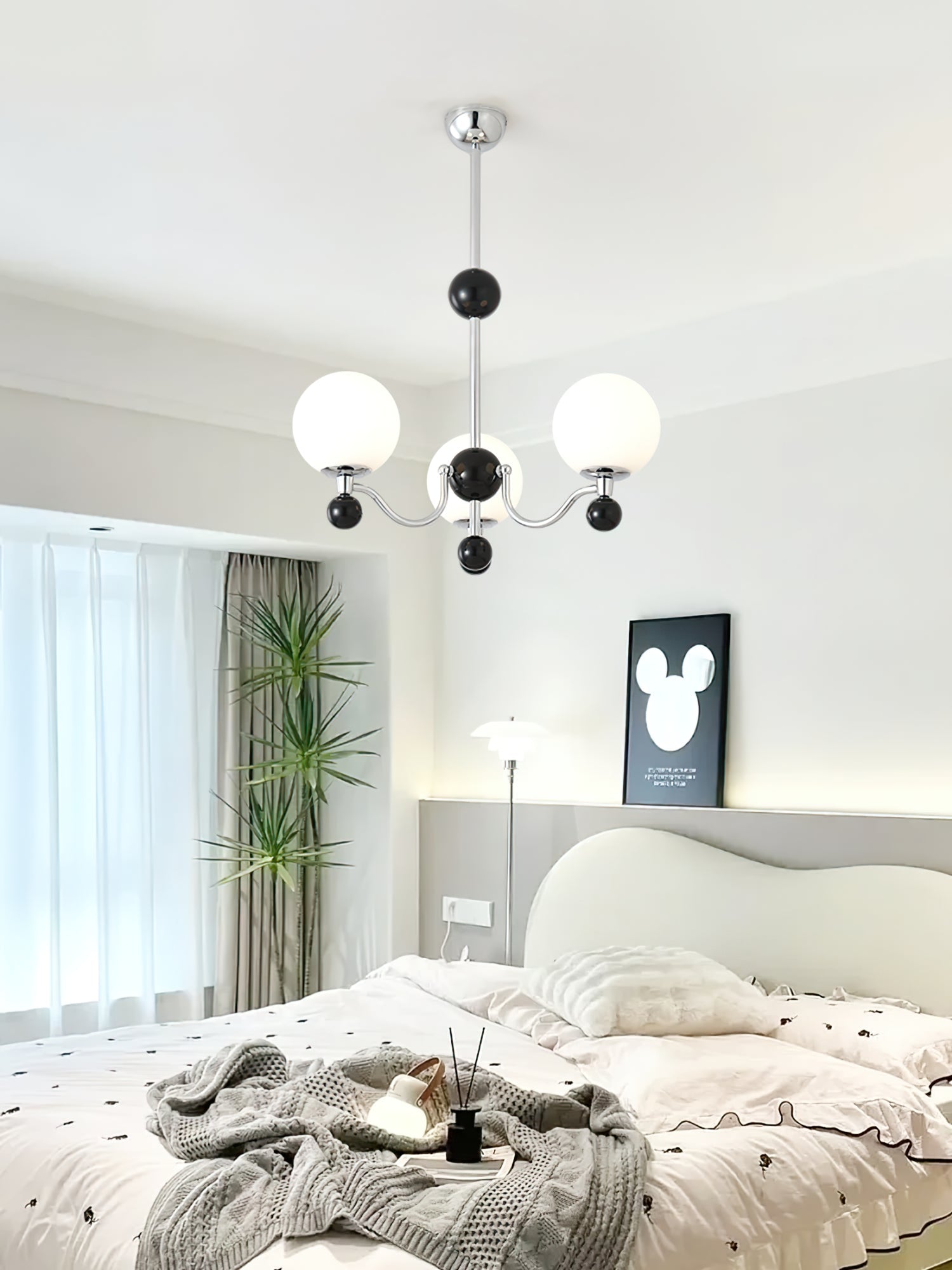 RAVENWOOD POLISHED METAL GLIMMERING CEILING LIGHT