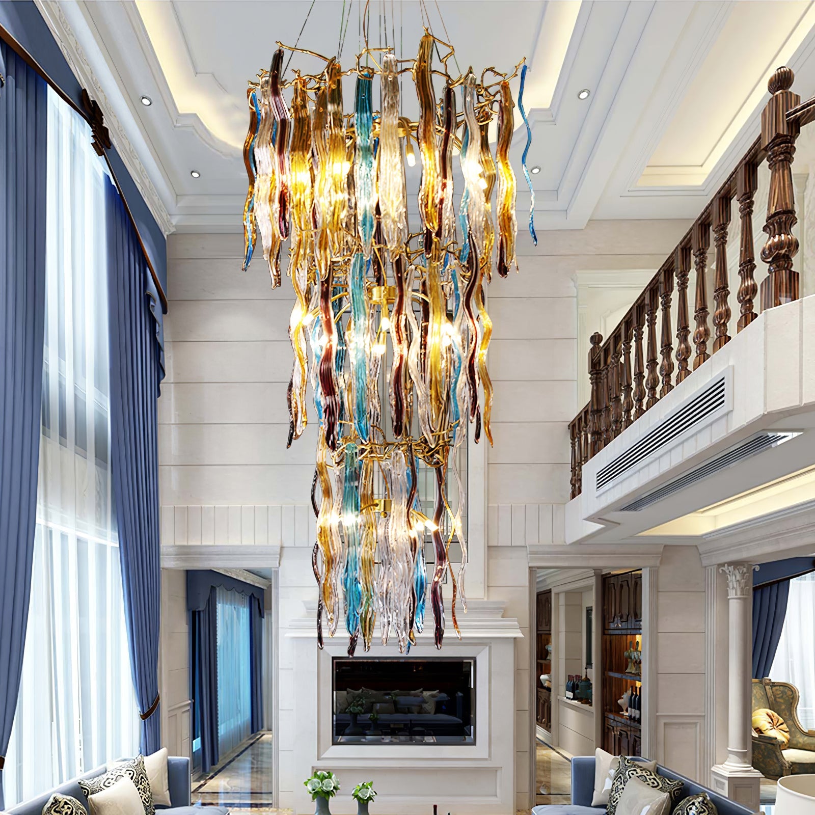 RAVENSCROFT CASCADE LIGHTING INSTALLATION