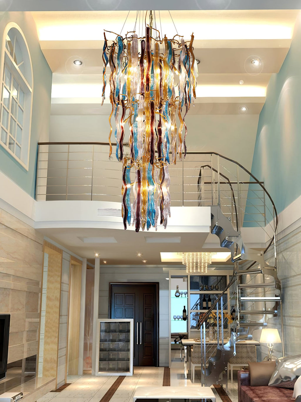 RAVENSCROFT CASCADE LIGHTING INSTALLATION