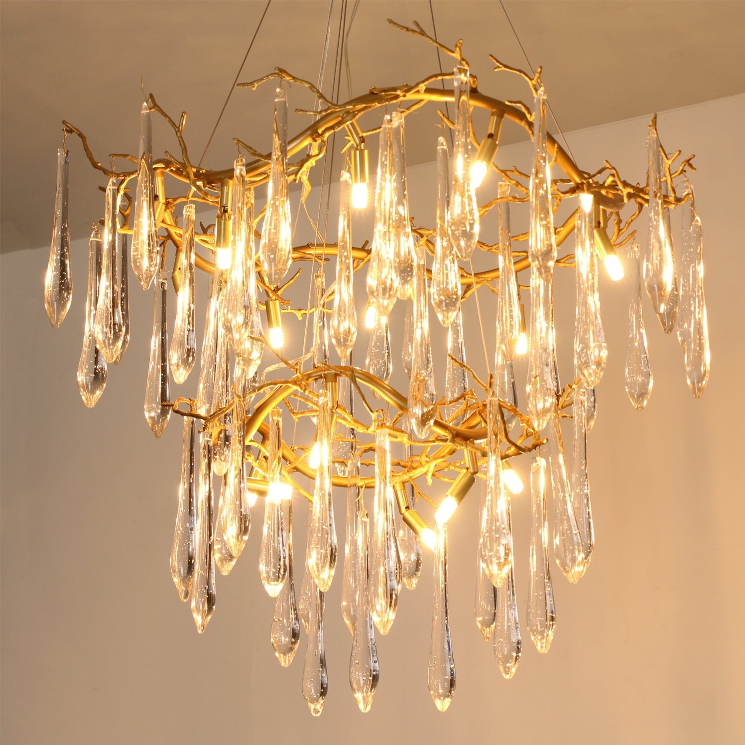 RAVENWOOD CASCADE LIGHTING INSTALLATION