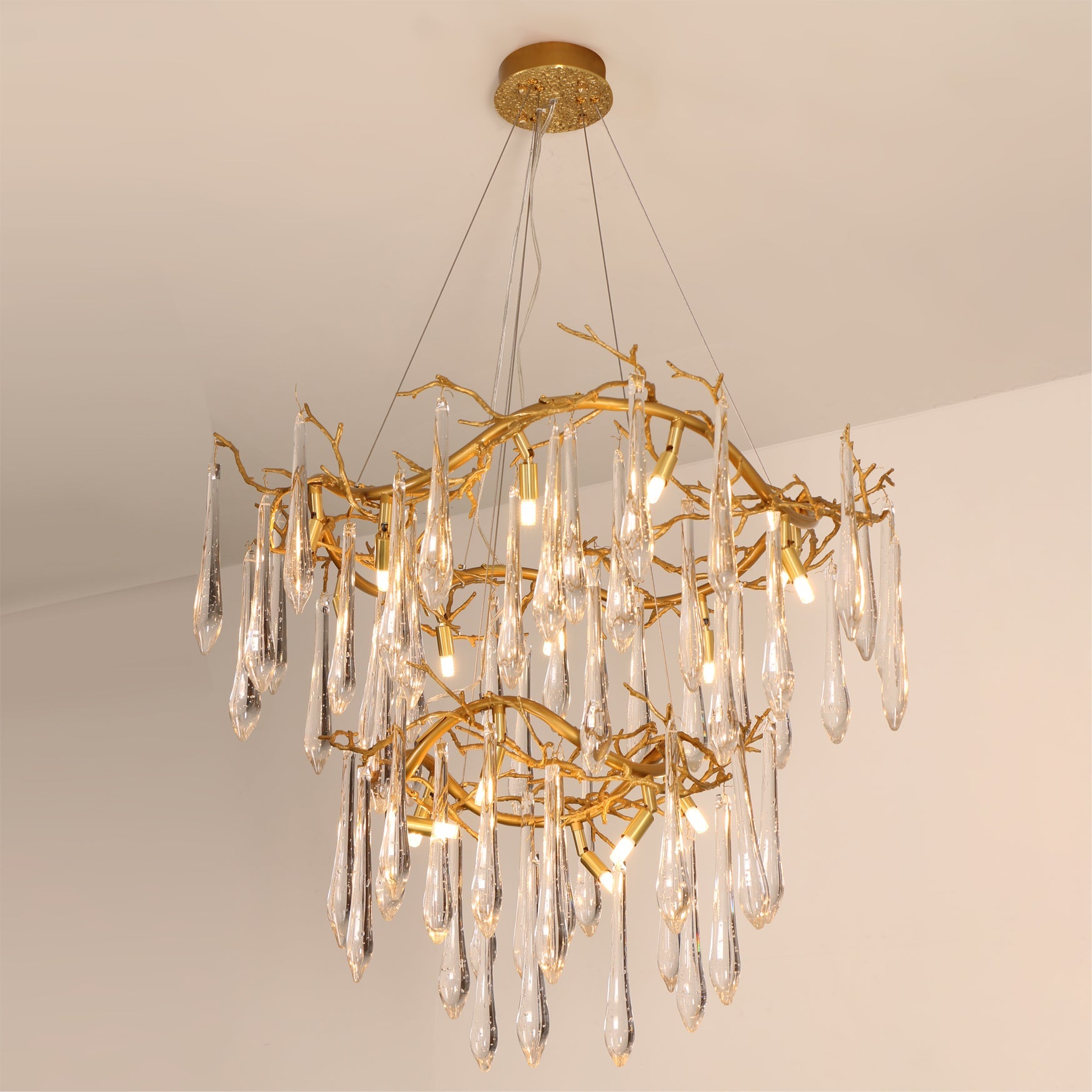 RAVENWOOD CASCADE LIGHTING INSTALLATION