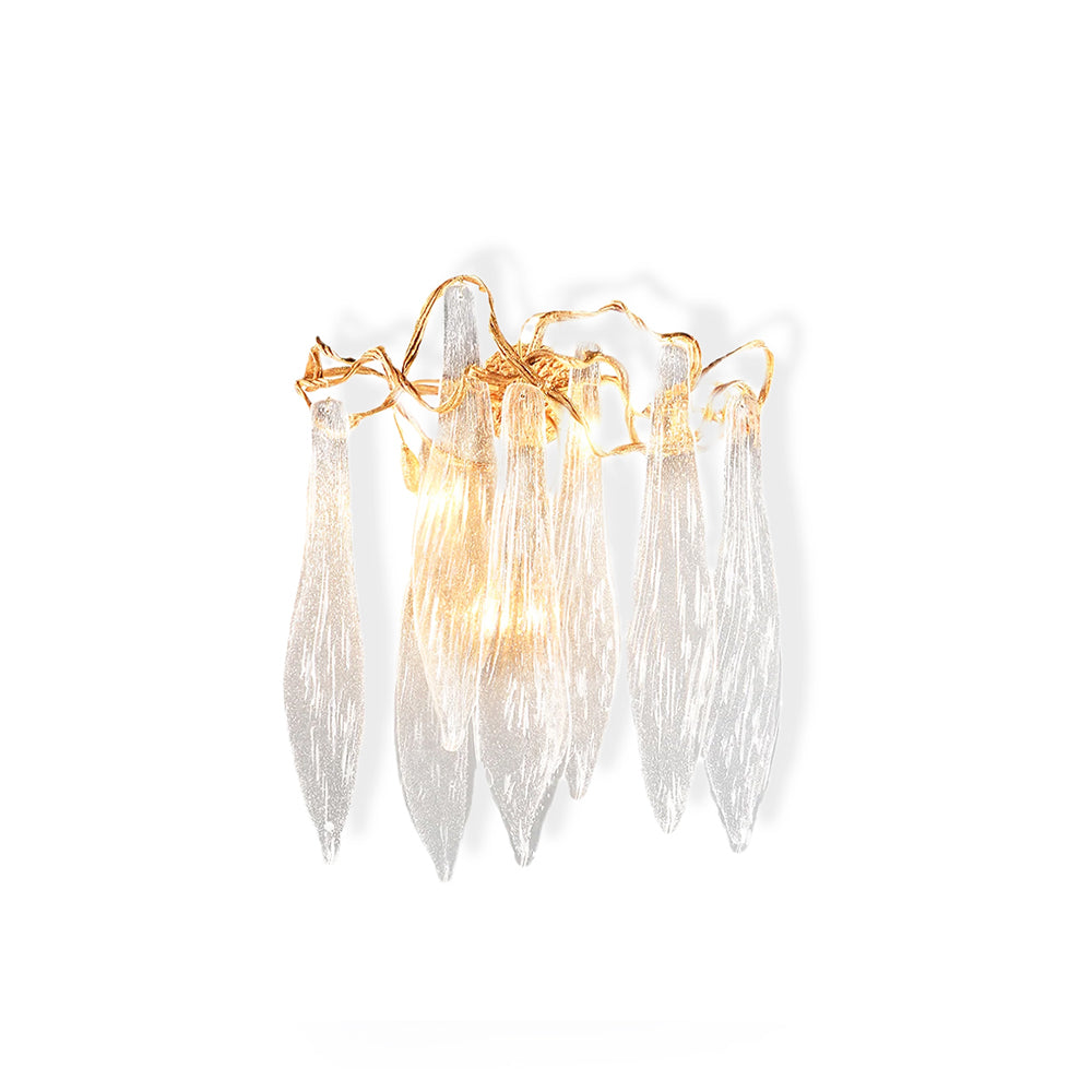 RAVENSCROFT AQUA DRIP WALL SCONCE