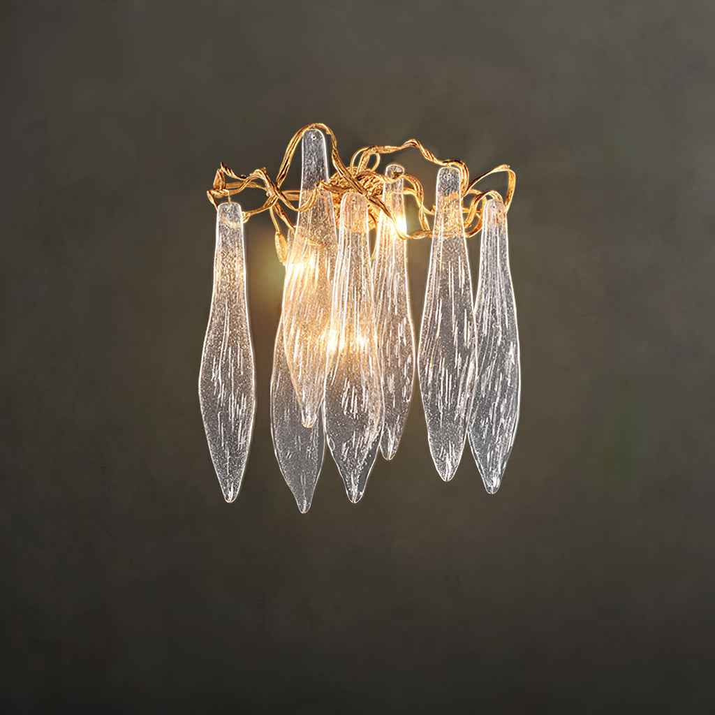 RAVENSCROFT AQUA DRIP WALL SCONCE