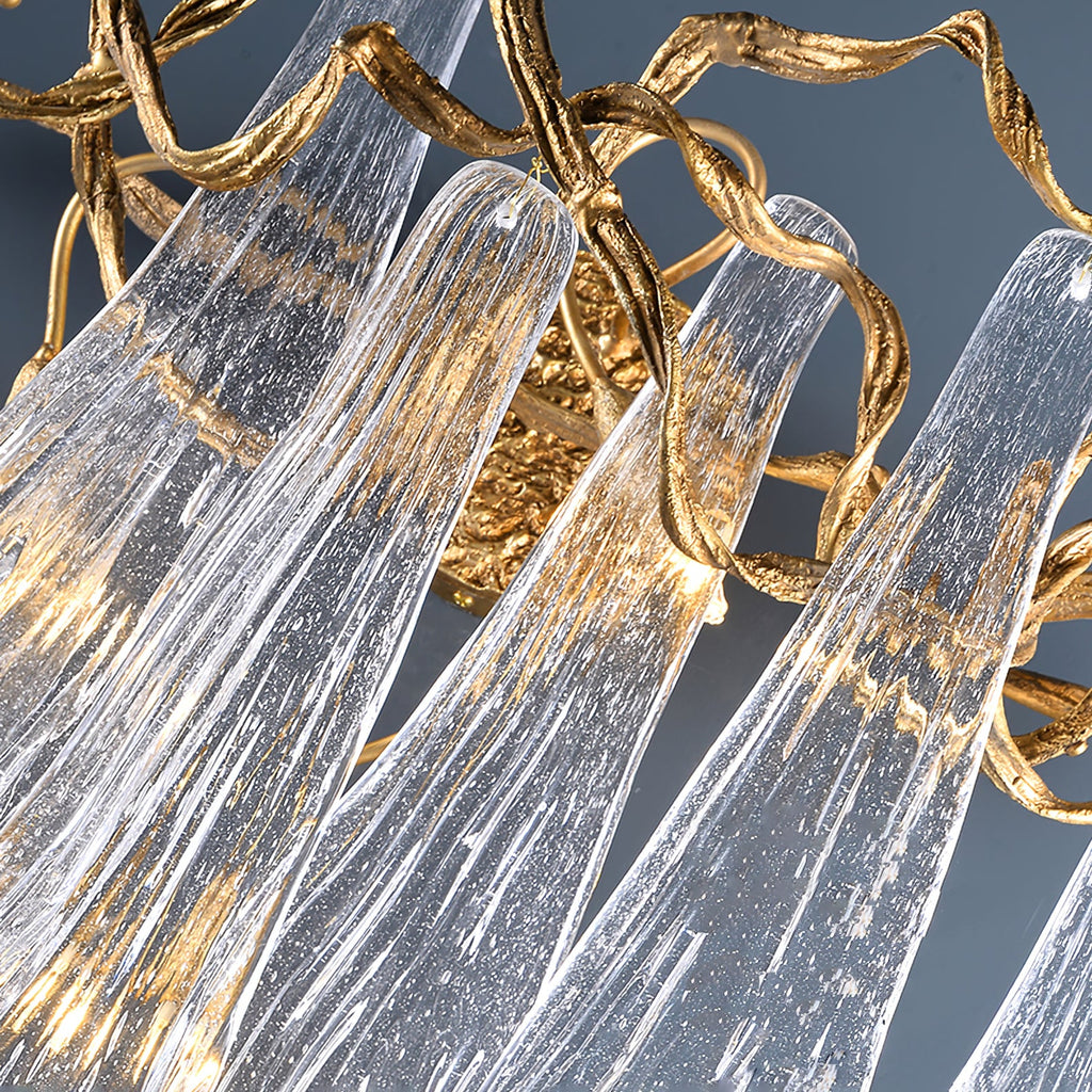RAVENSCROFT AQUA DRIP WALL SCONCE