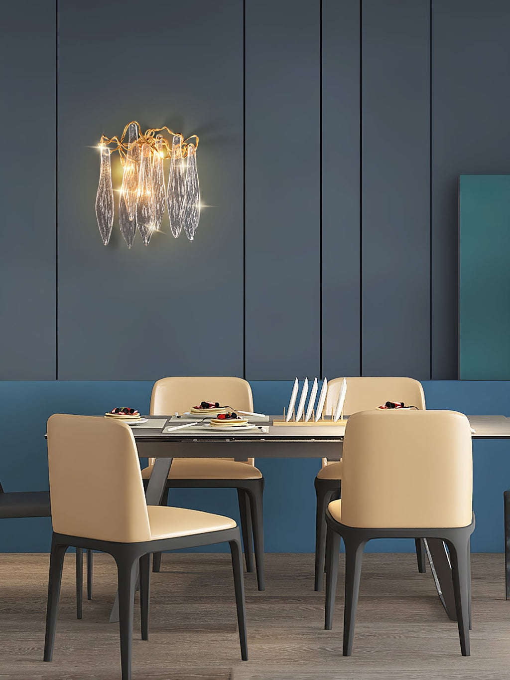 RAVENSCROFT AQUA DRIP WALL SCONCE