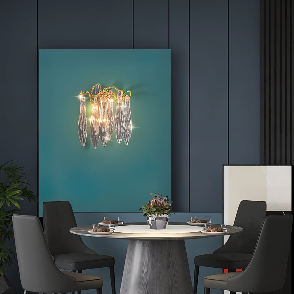 RAVENSCROFT AQUA DRIP WALL SCONCE