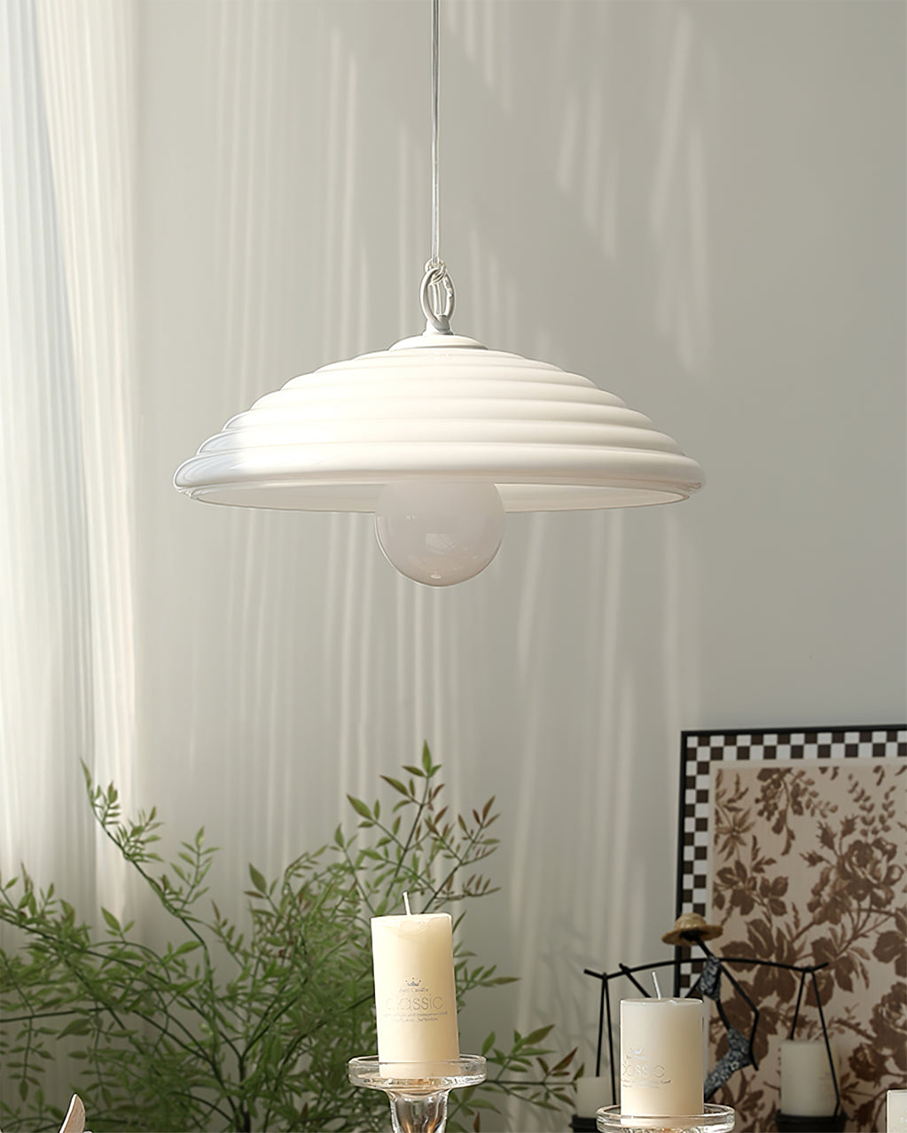 BRIGHTON TIDE GLASS HANGING LANTERN