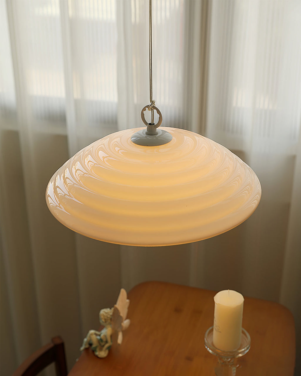 BRIGHTON TIDE GLASS HANGING LANTERN