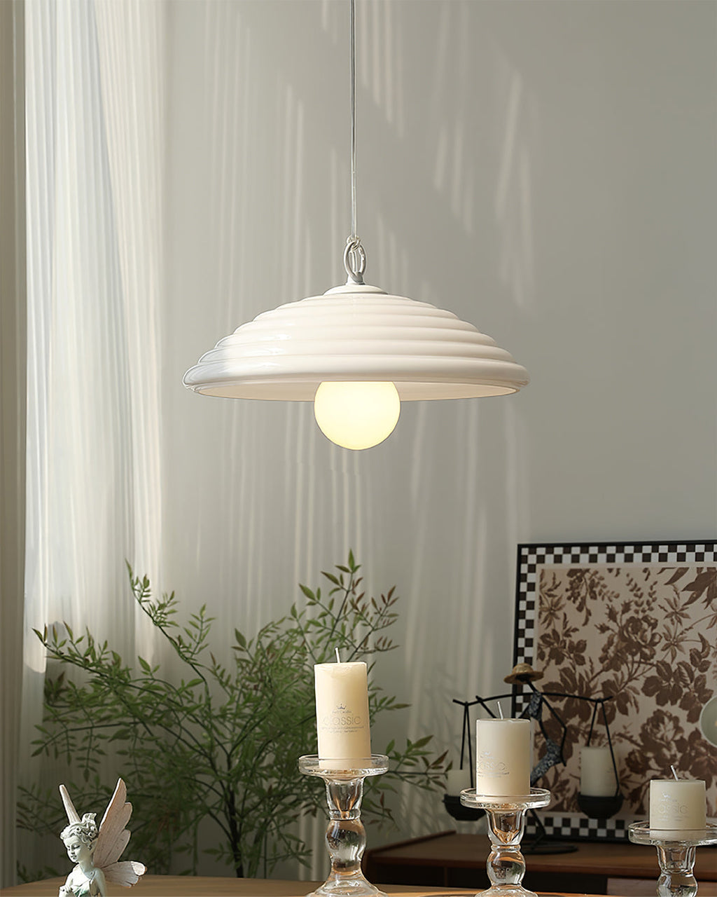 BRIGHTON TIDE GLASS HANGING LANTERN