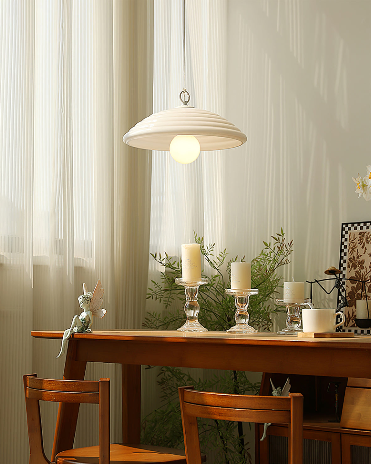 BRIGHTON TIDE GLASS HANGING LANTERN