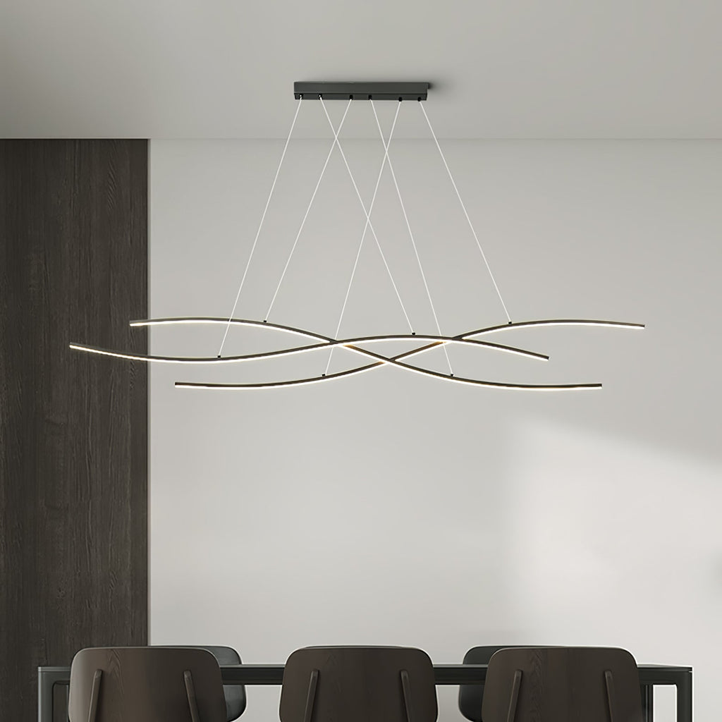 MERIDIAN OCEAN WAVE HANGING LANTERN