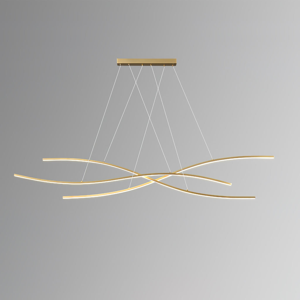 MERIDIAN OCEAN WAVE HANGING LANTERN
