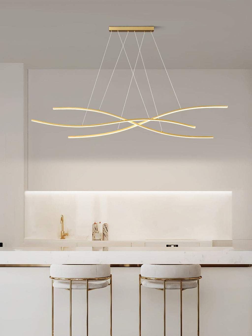 MERIDIAN OCEAN WAVE HANGING LANTERN