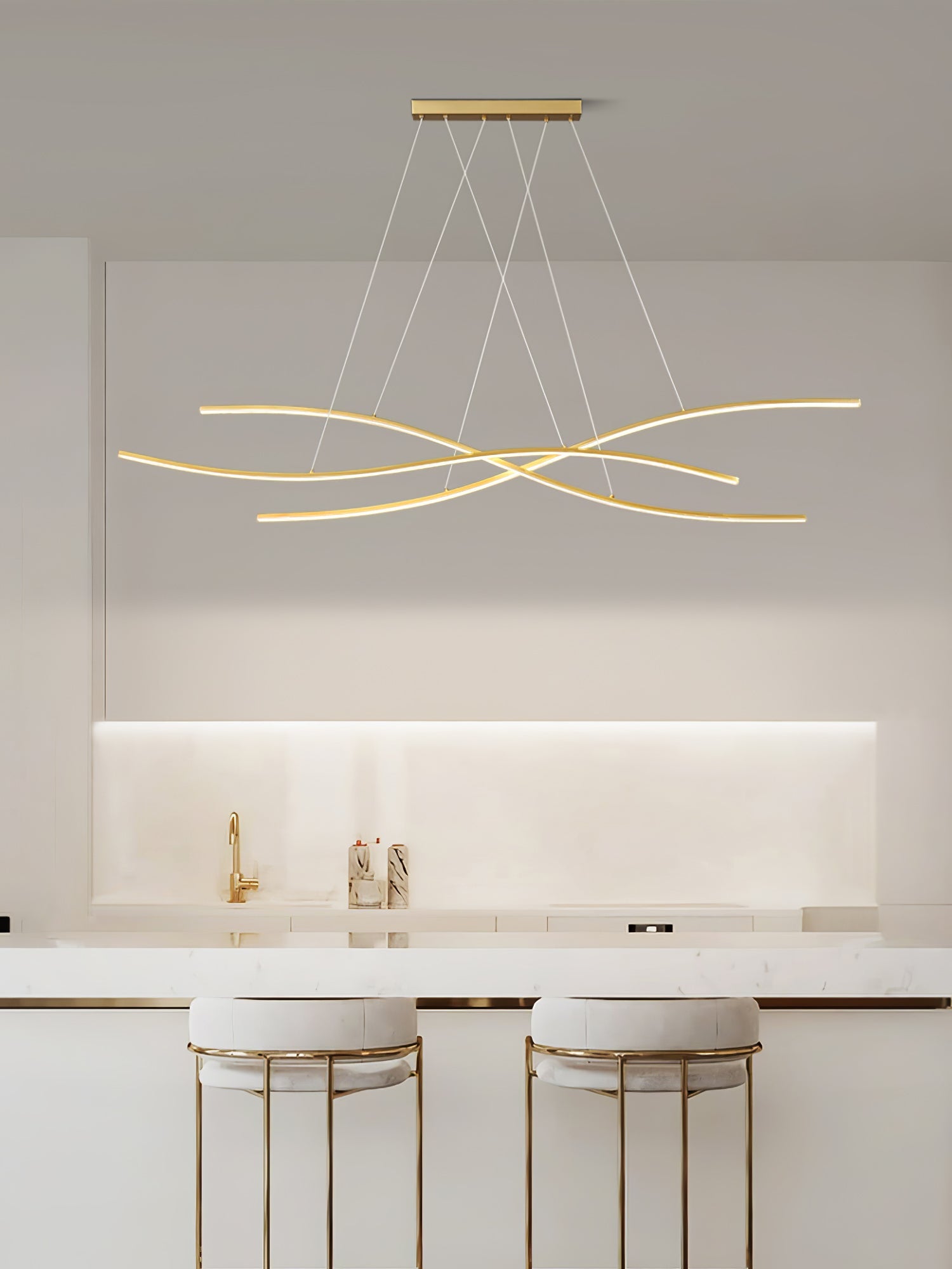 MERIDIAN OCEAN WAVE HANGING LANTERN