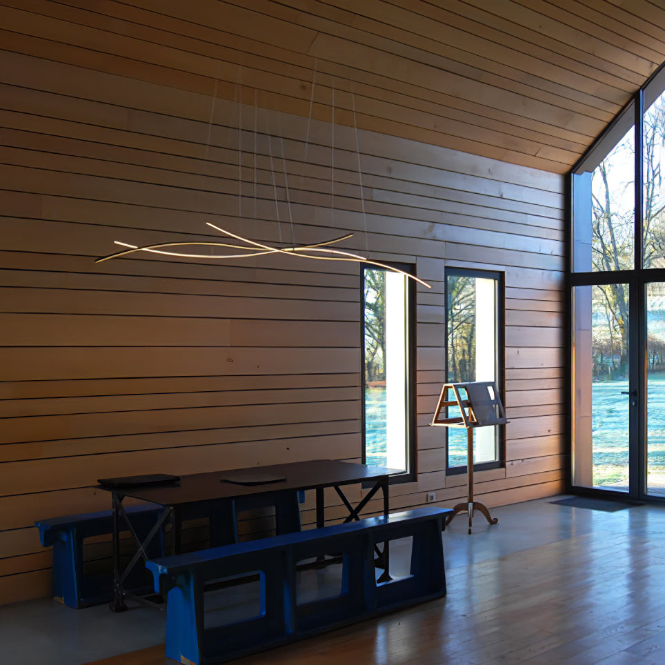MERIDIAN OCEAN WAVE HANGING LANTERN