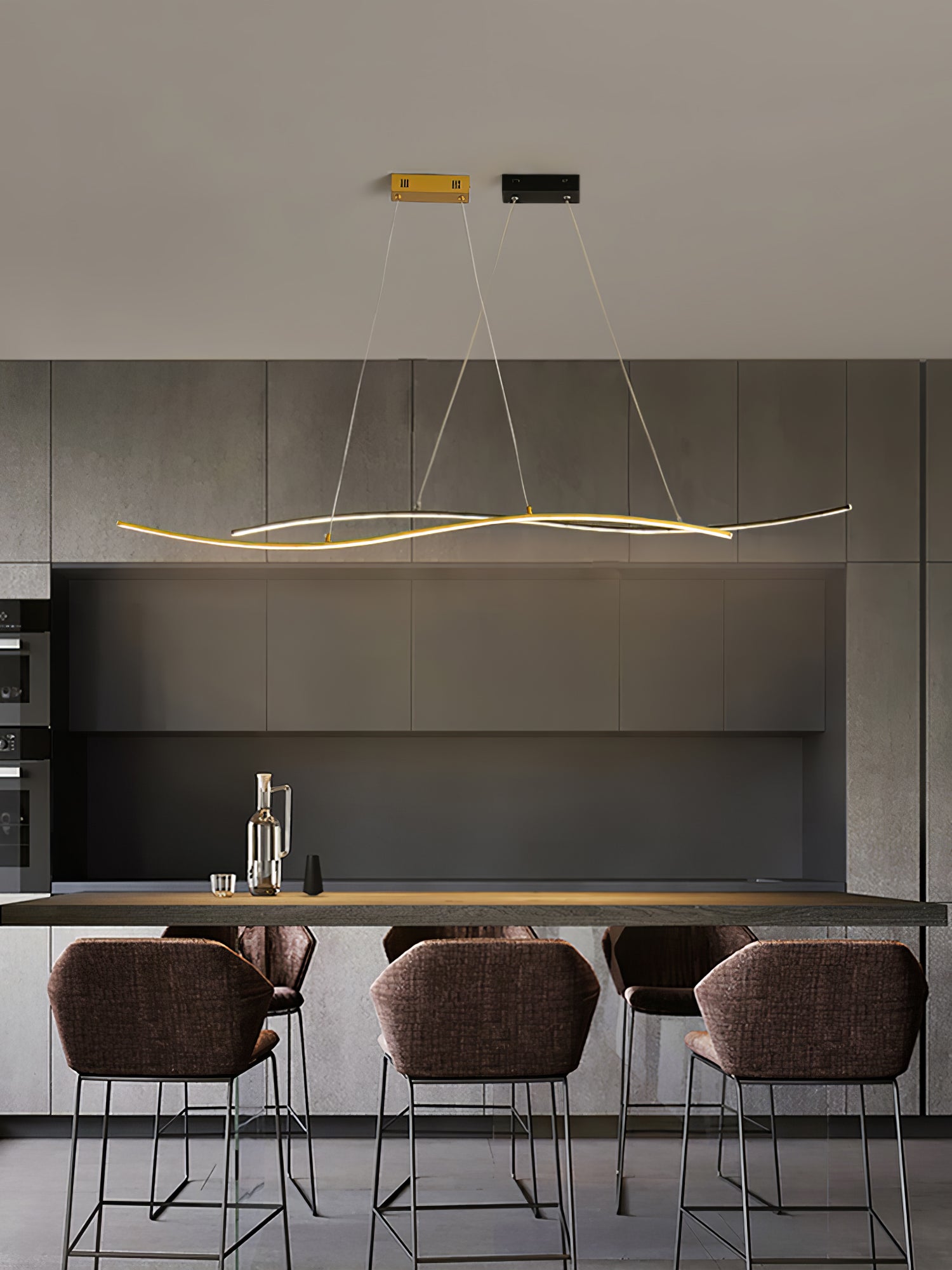 MERIDIAN OCEAN WAVE HANGING LANTERN