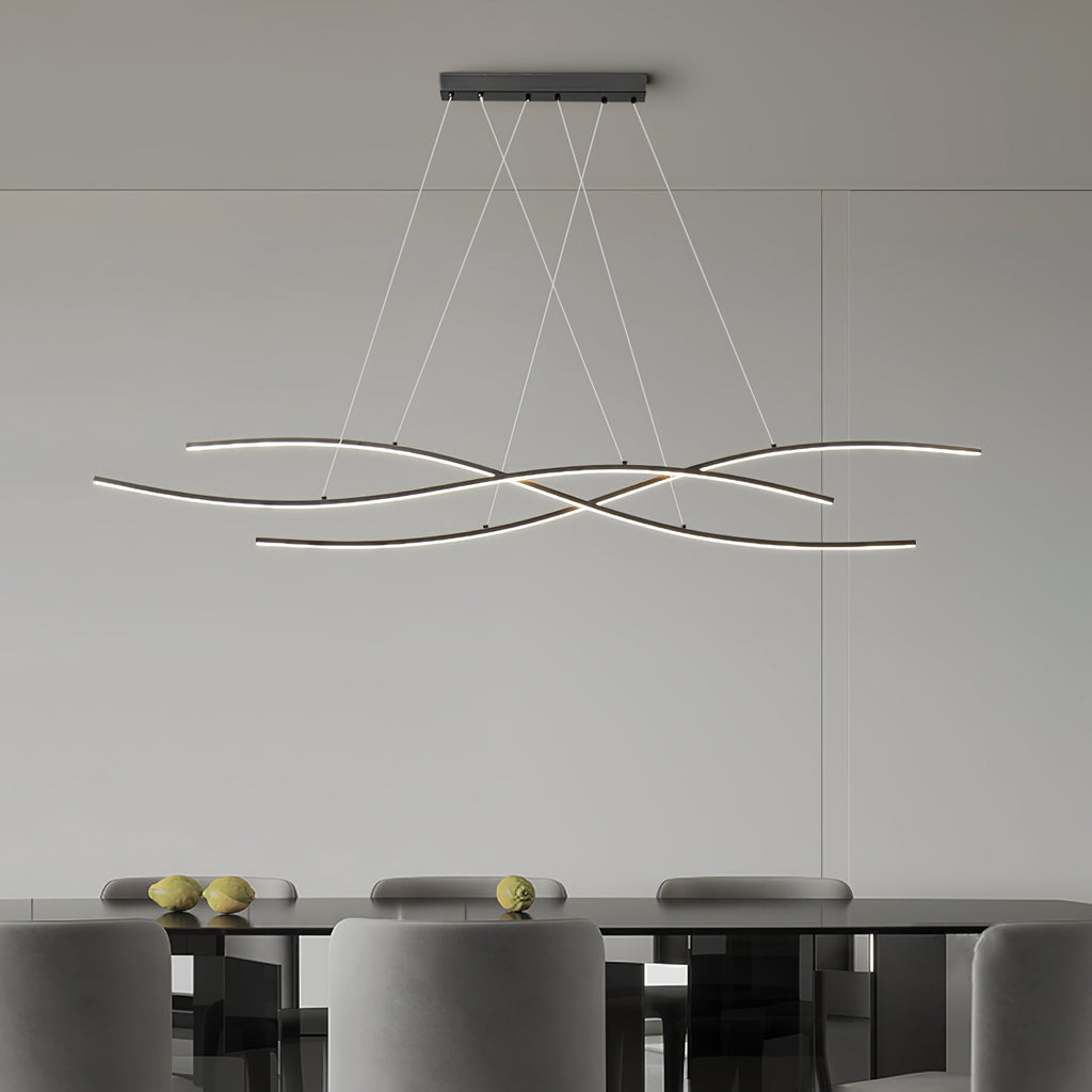 MERIDIAN OCEAN WAVE HANGING LANTERN