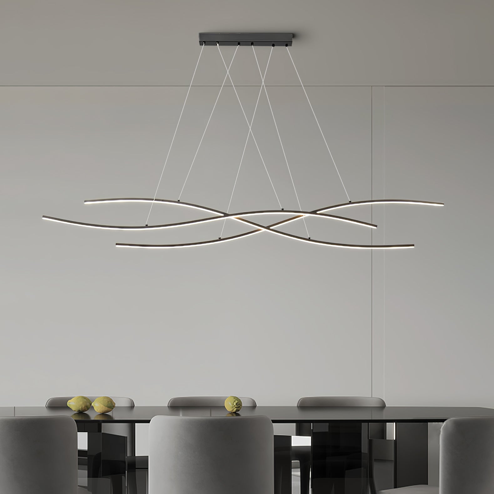 MERIDIAN OCEAN WAVE HANGING LANTERN