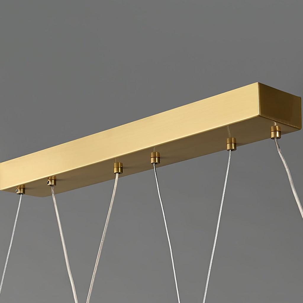 MERIDIAN OCEAN WAVE HANGING LANTERN