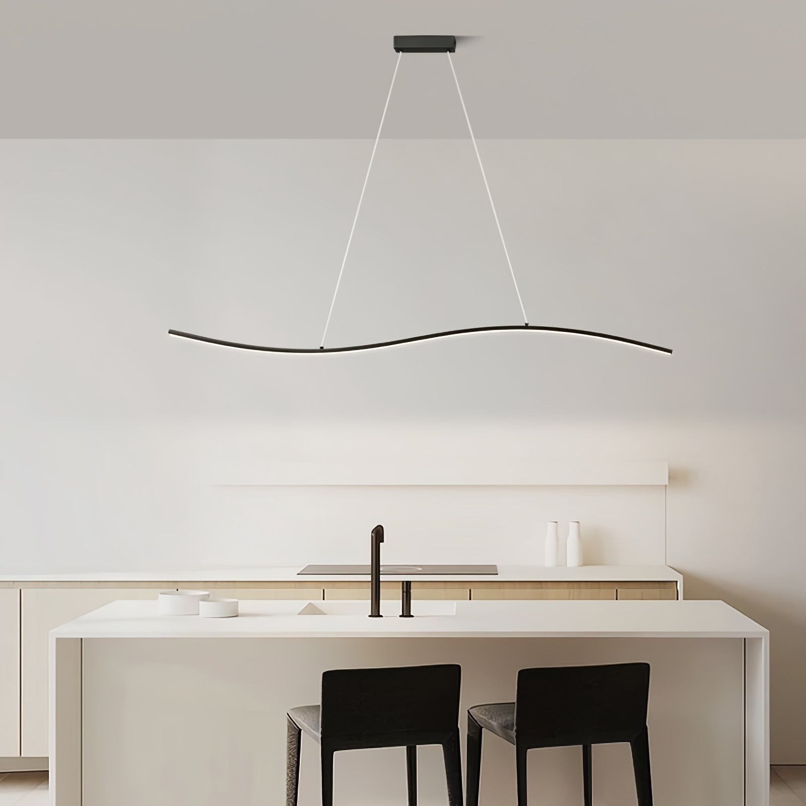 MERIDIAN OCEAN WAVE HANGING LANTERN