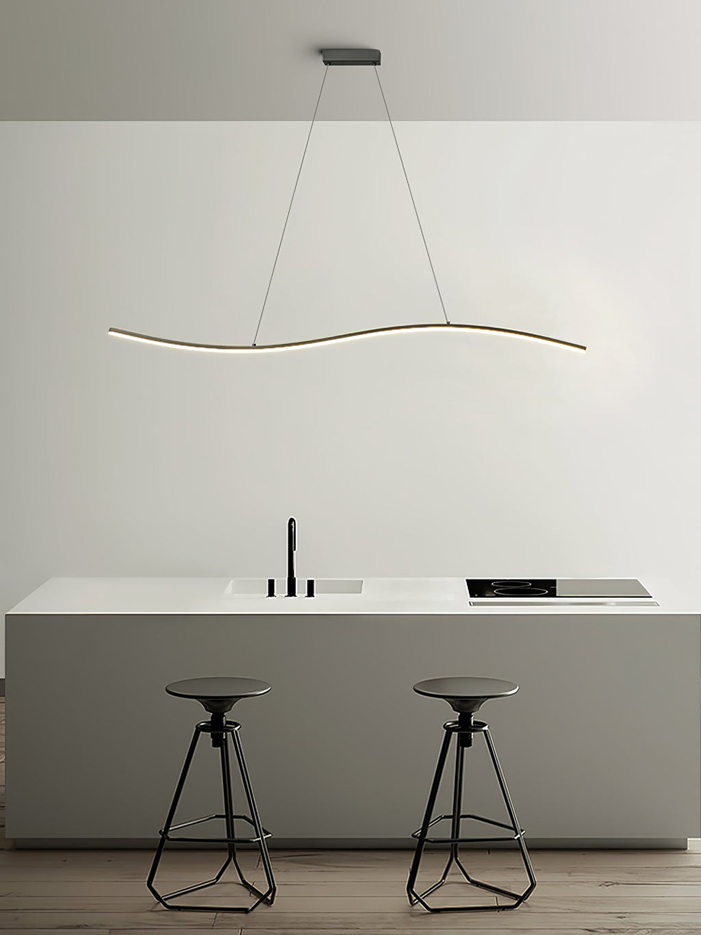 MERIDIAN OCEAN WAVE HANGING LANTERN