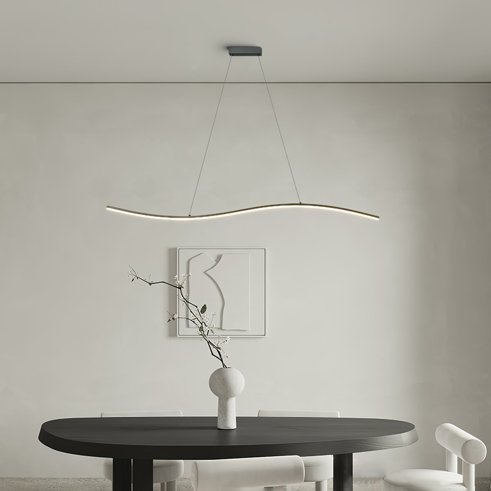 MERIDIAN OCEAN WAVE HANGING LANTERN