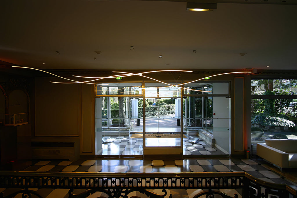 MERIDIAN OCEAN WAVE HANGING LANTERN