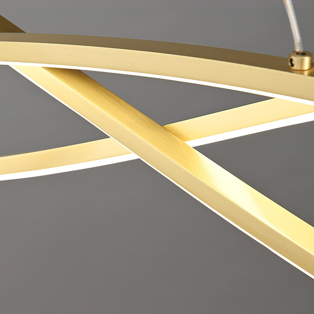 MERIDIAN OCEAN WAVE HANGING LANTERN