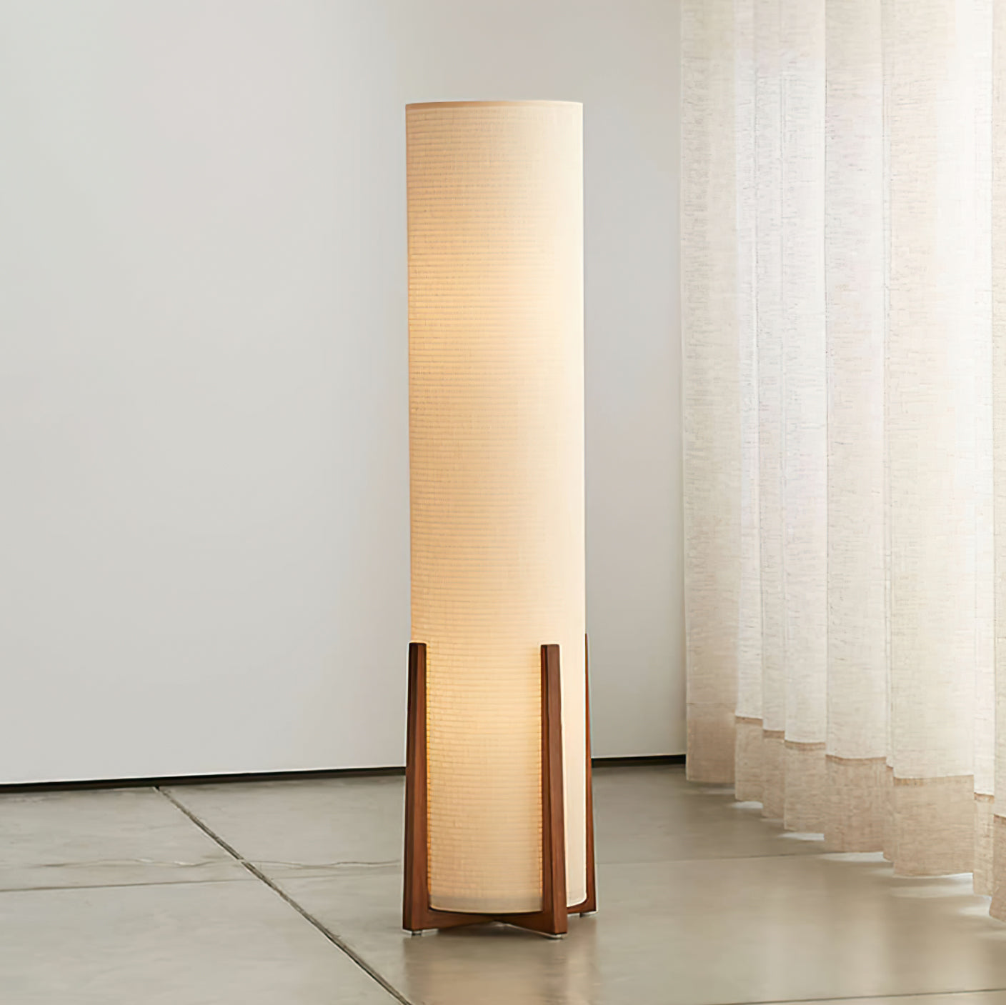 BRYNMAWR RATTAN TOWER LUMINAIRE