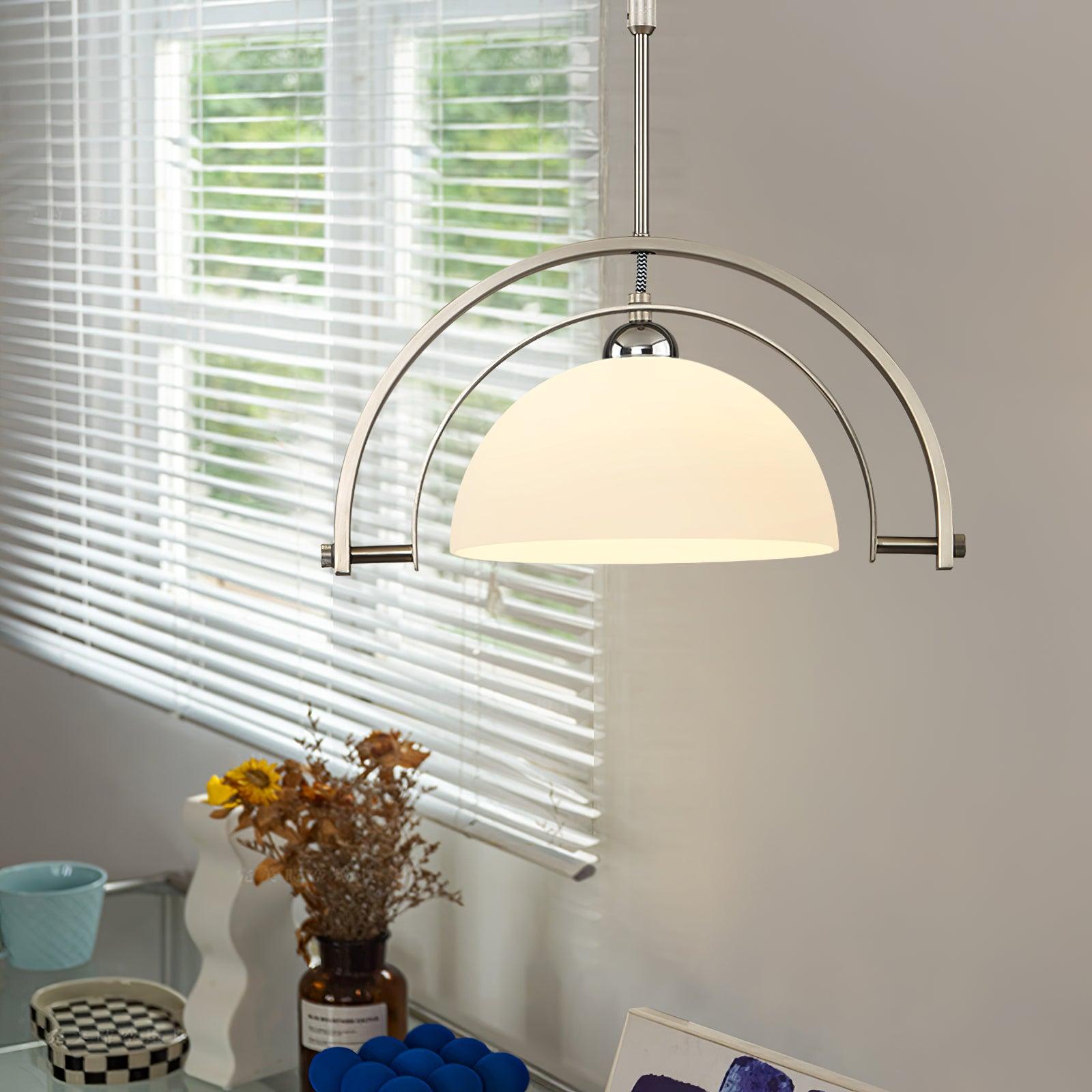 WINTHORPE AERIAL BRASS PENDANT LIGHT