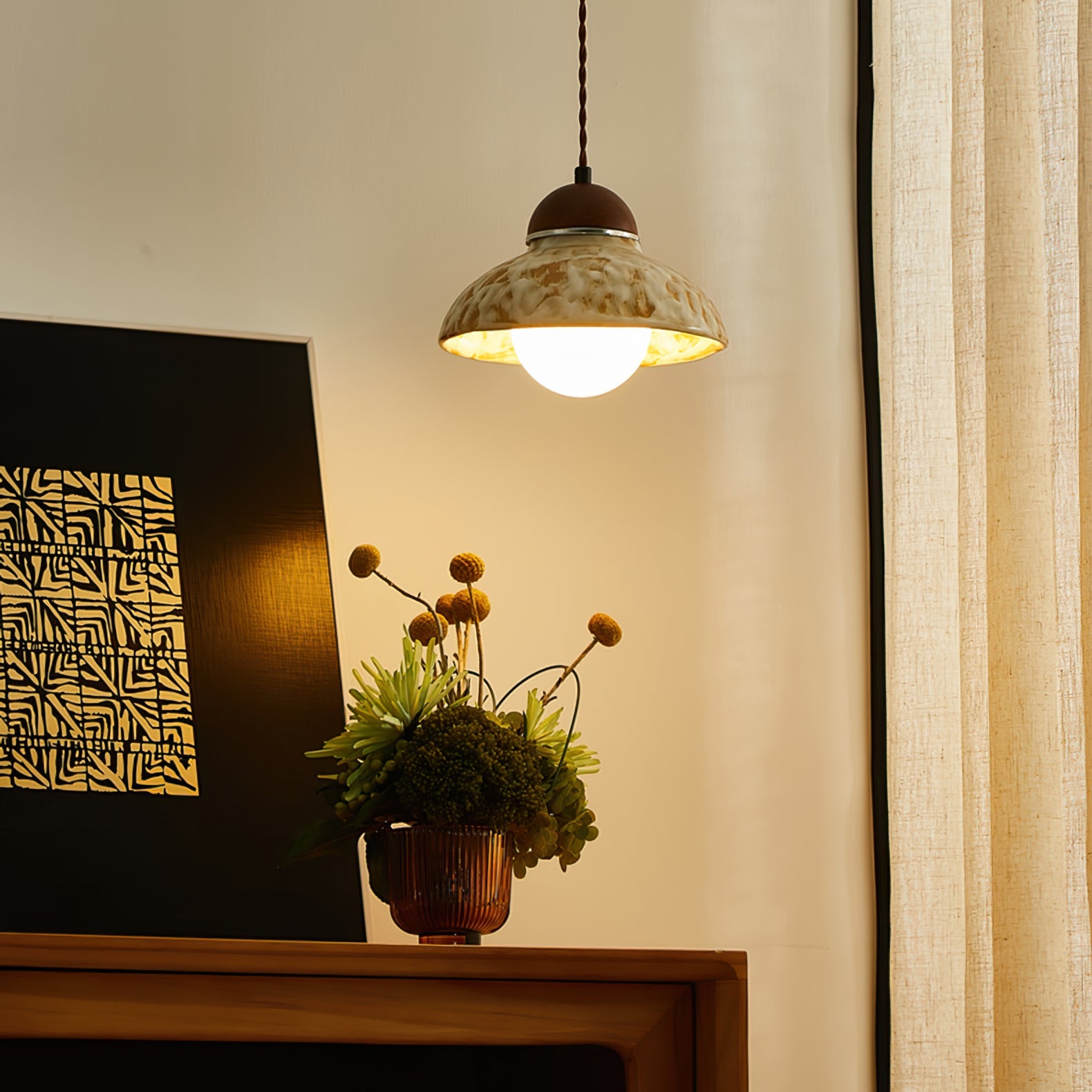 AUBREY CERAMIC PENDANT LIGHT