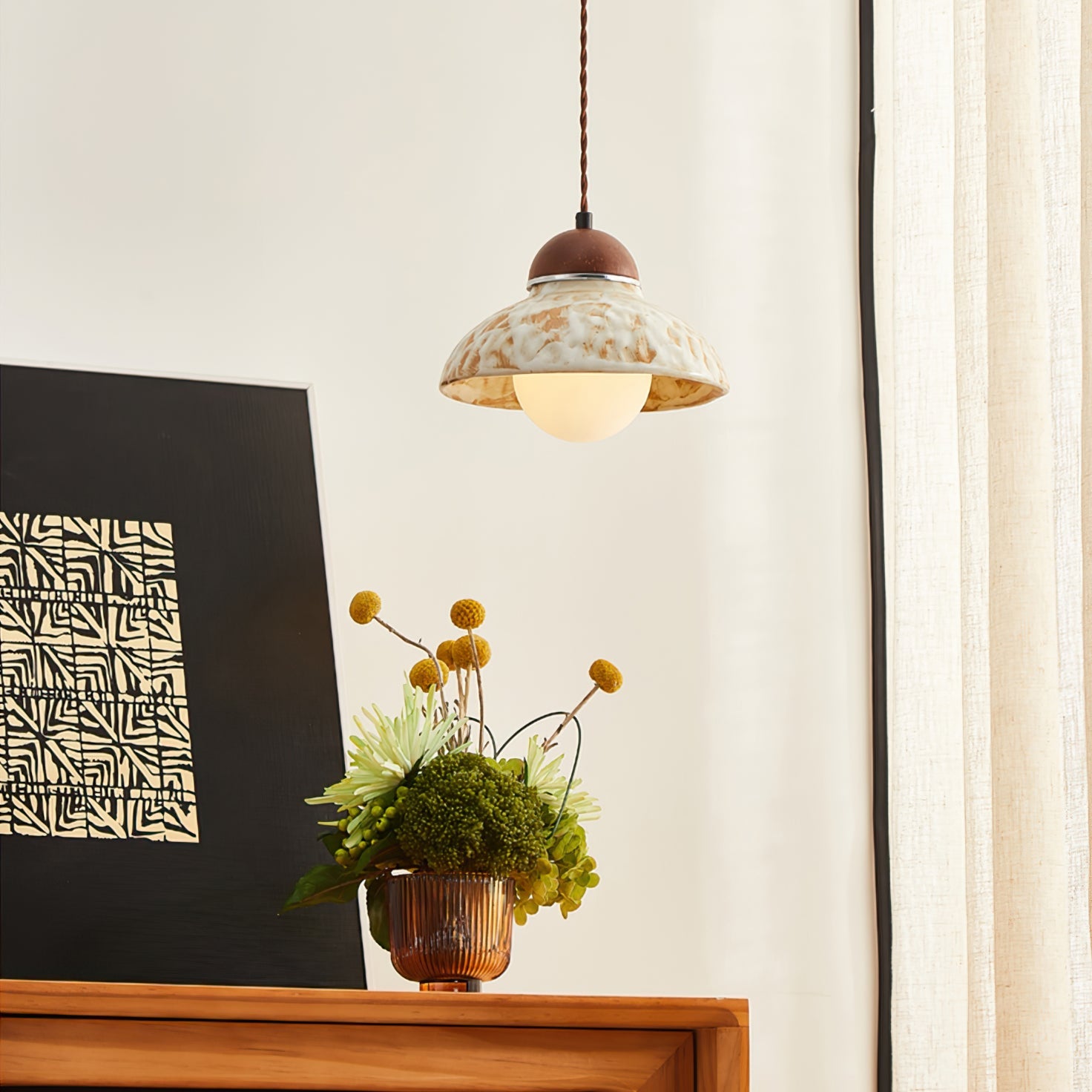 AUBREY CERAMIC PENDANT LIGHT