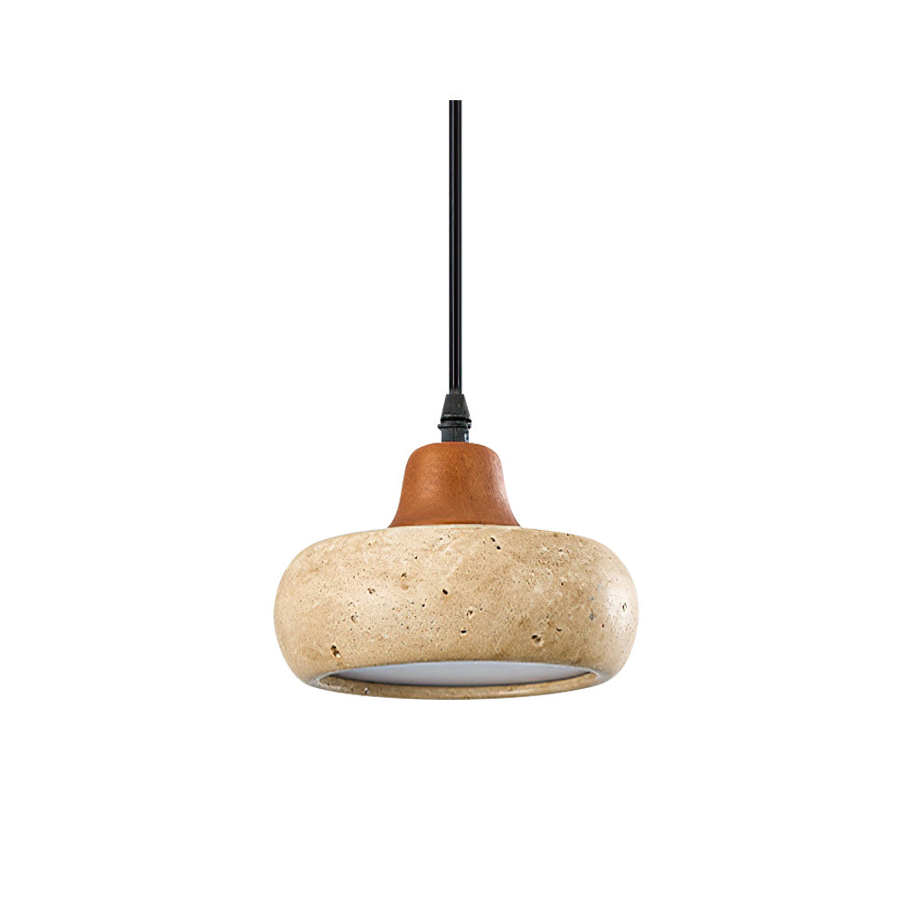 RAVENSTEAD CRYSTAL DRUM PENDANT