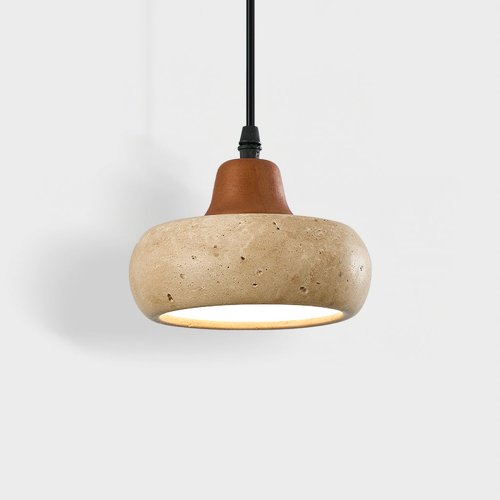 RAVENSTEAD CRYSTAL DRUM PENDANT