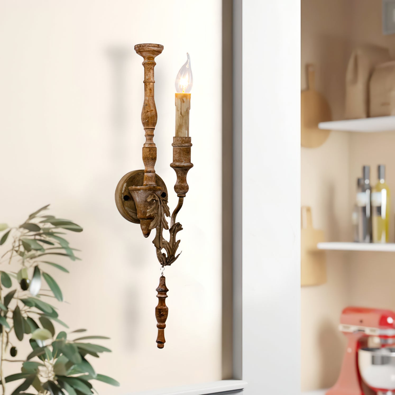 WINDSOR IVORY GLOW WALL SCONCE