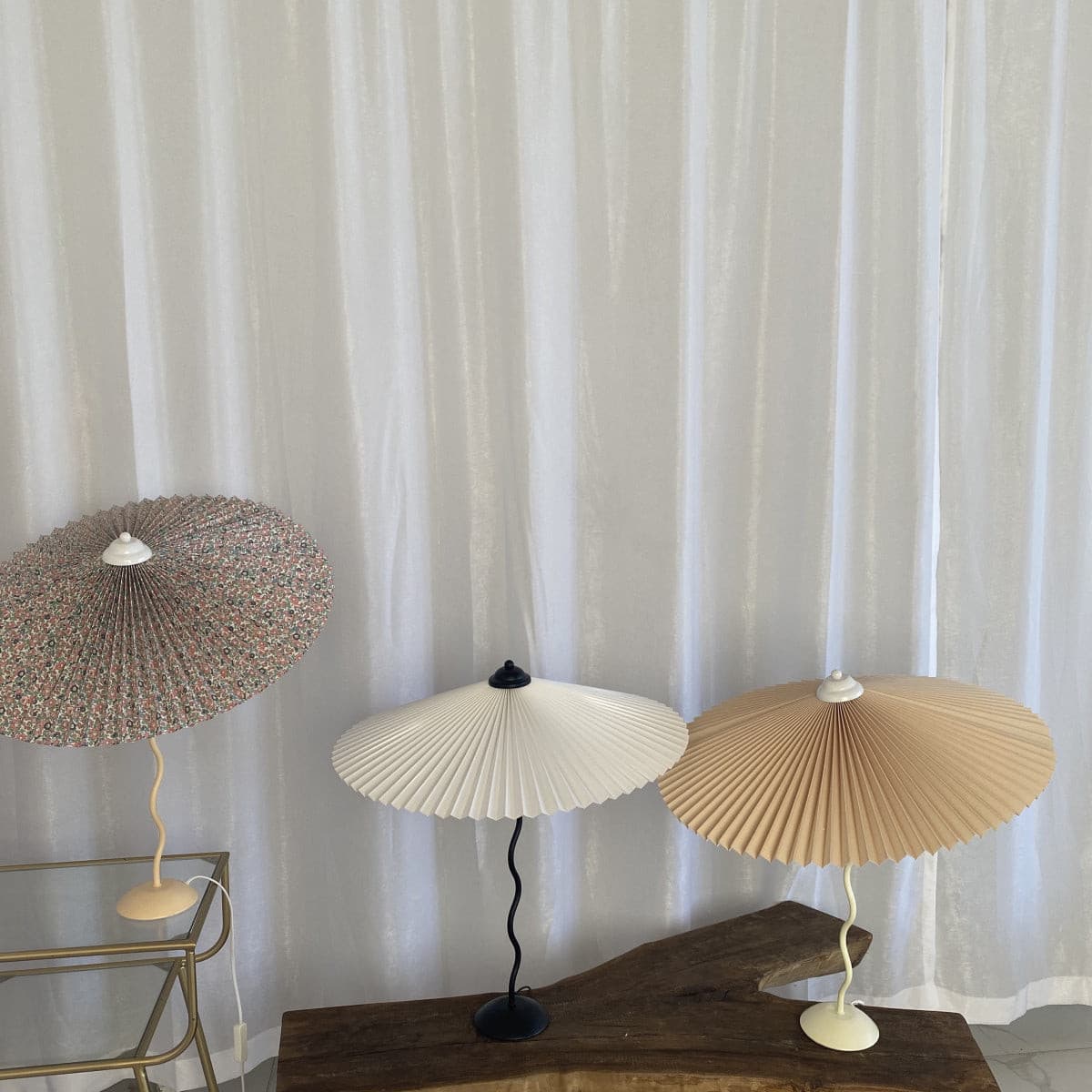 FENWICK RIBBONED ILLUMINATION LAMP