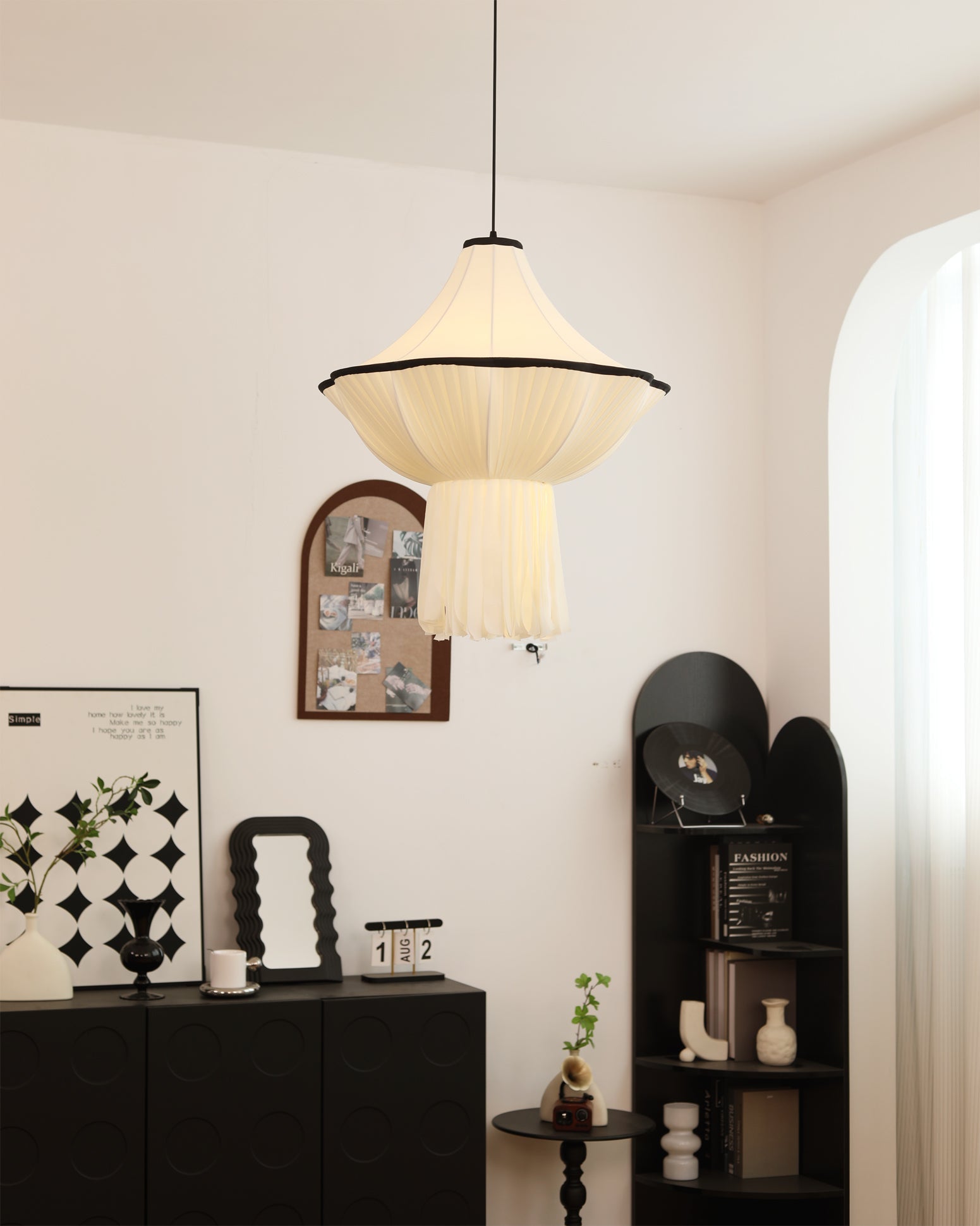 RAVENSDALE GLAZED HANGING LANTERN
