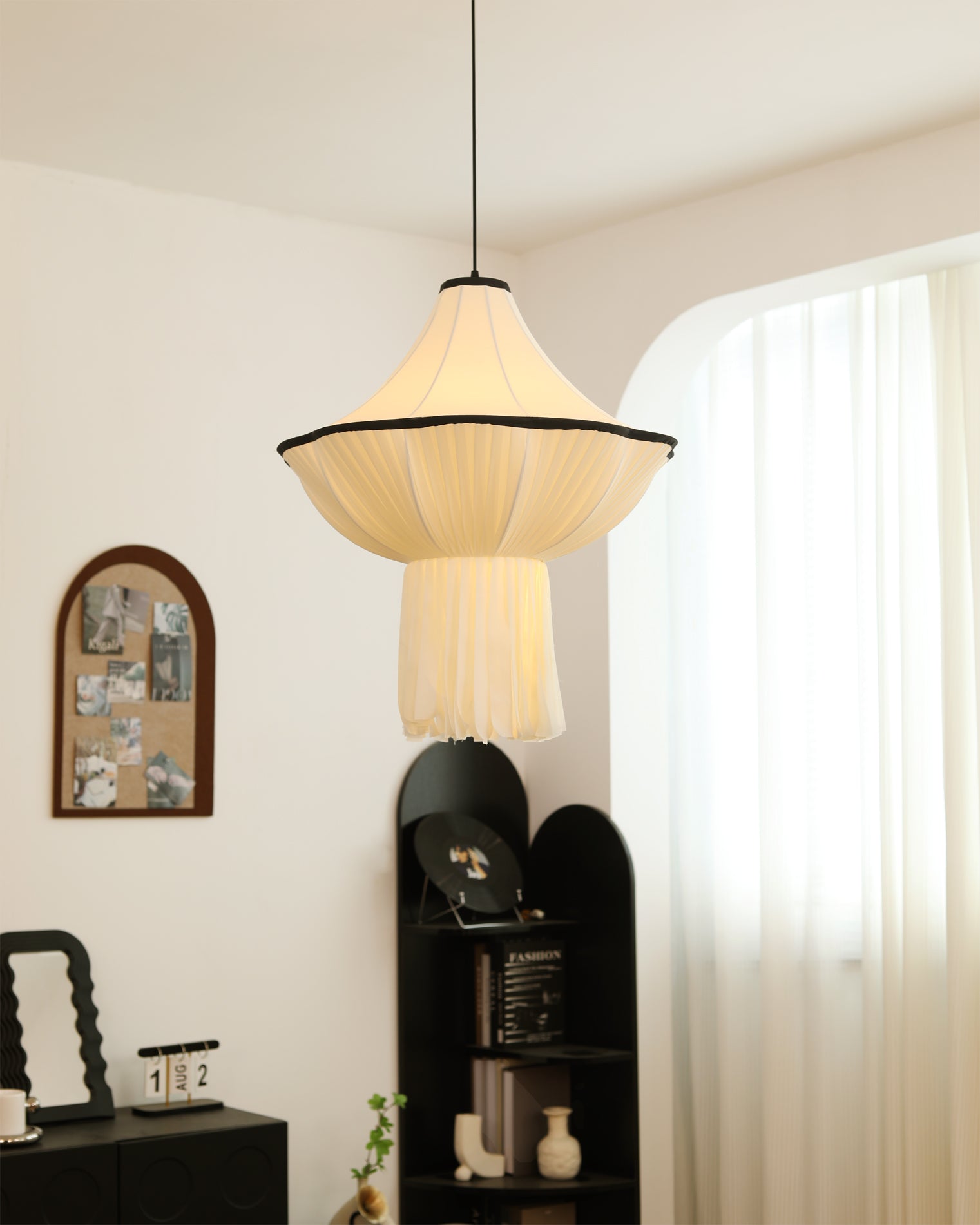 RAVENSDALE GLAZED HANGING LANTERN