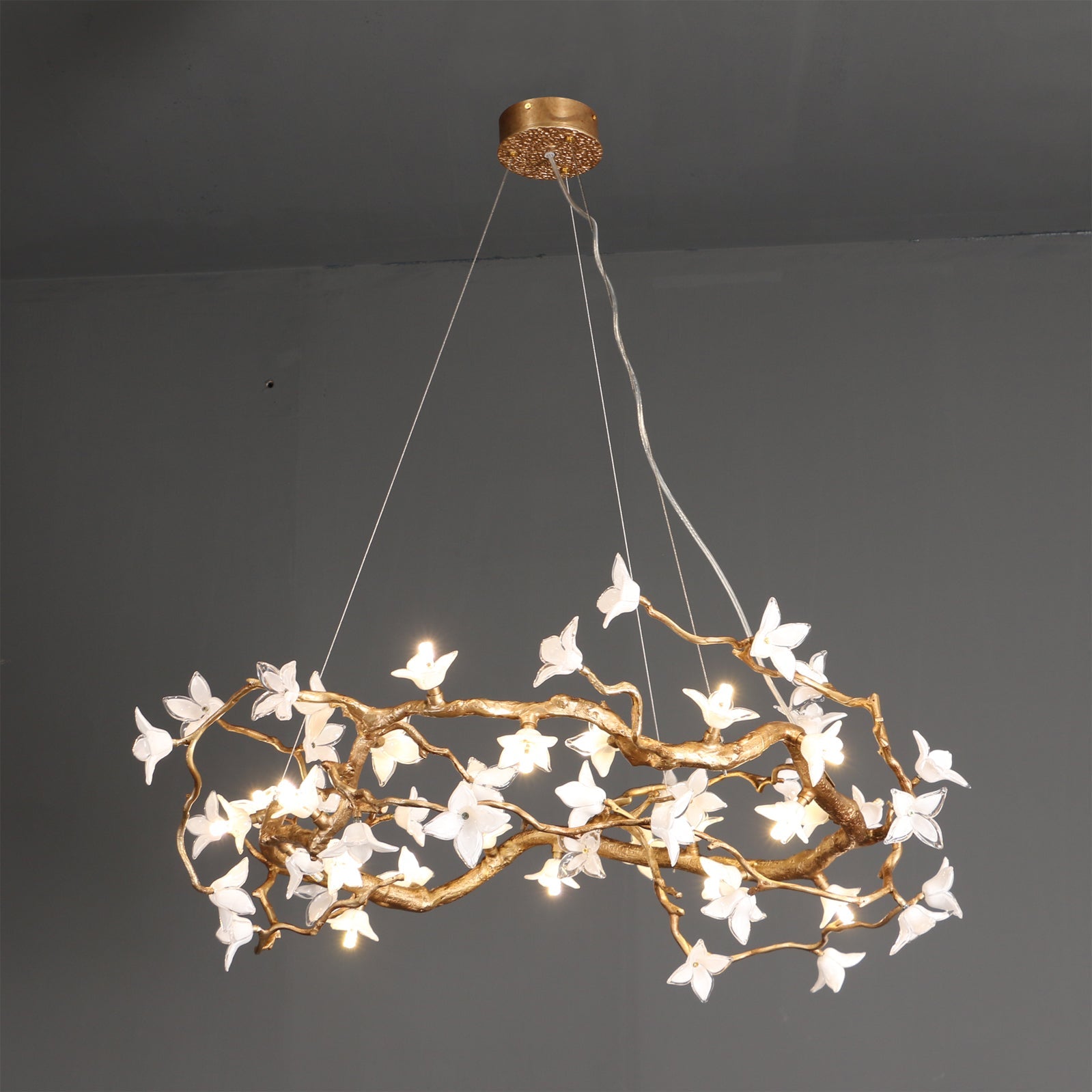 FLORENTINE WILLOW BELL LANTERN