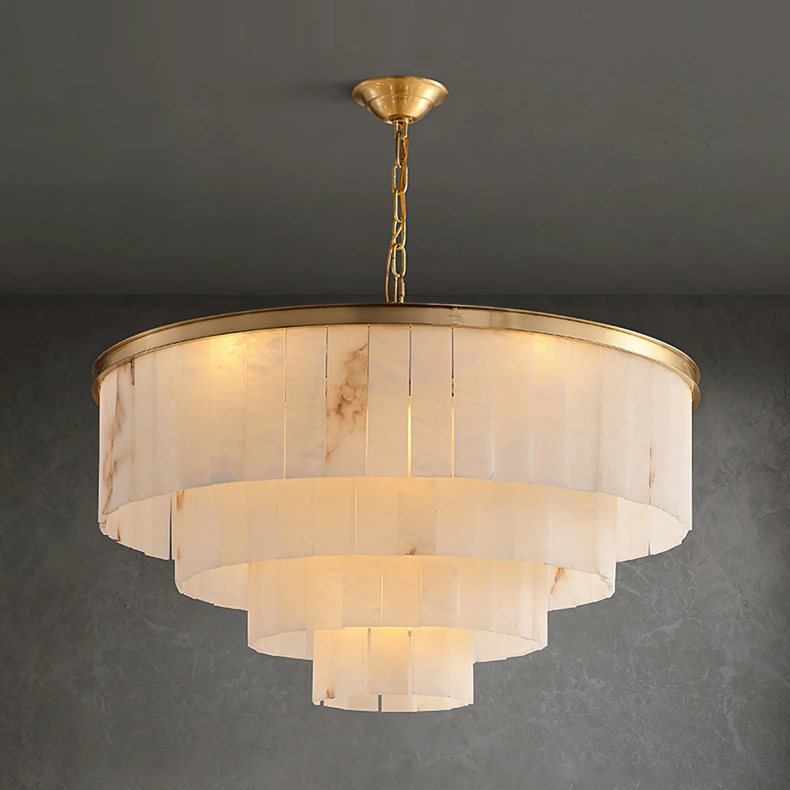 RAVENHURST IVORY CRYSTAL CEILING LANTERN
