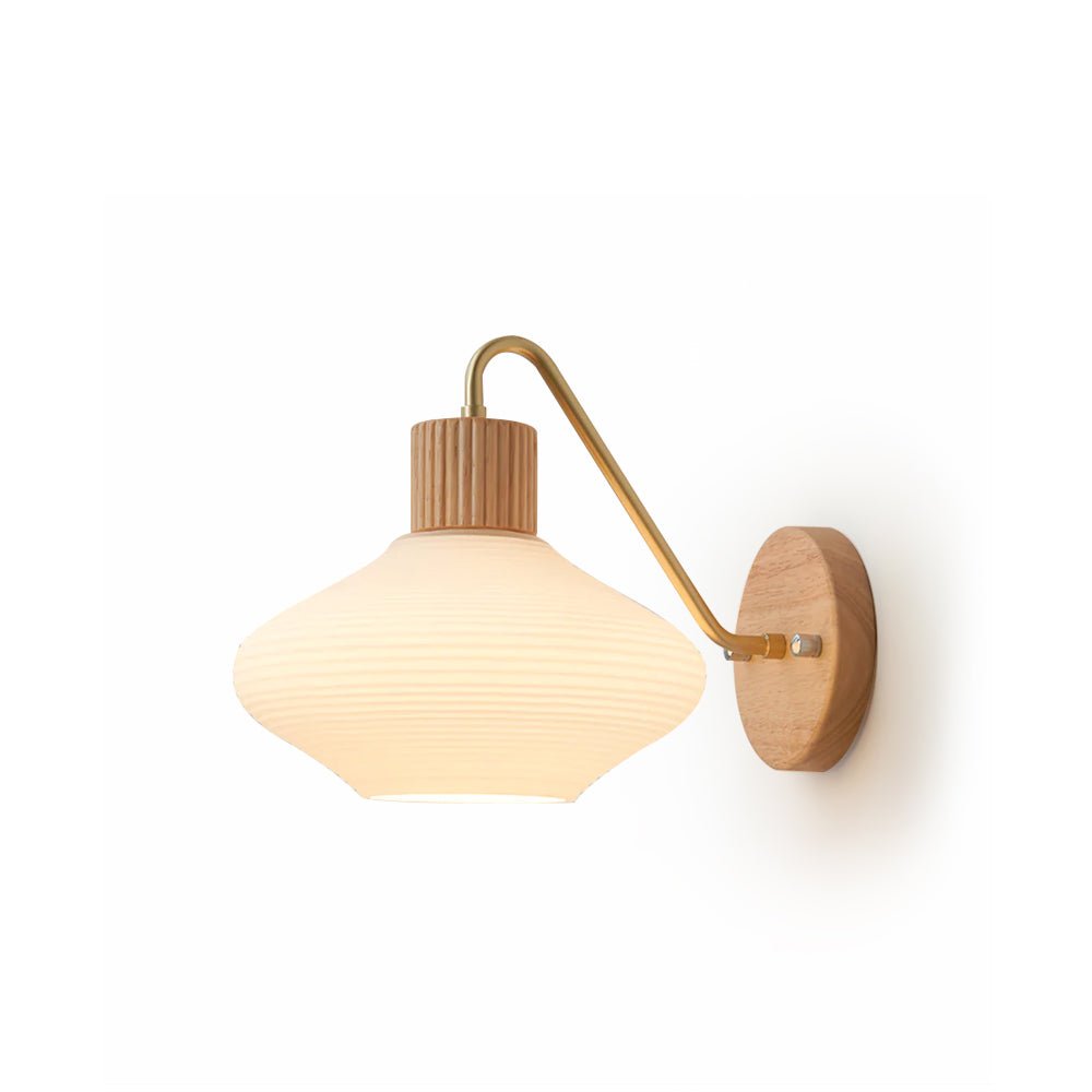 FARNWORTH TAPERED BRASS WALL SCONCE