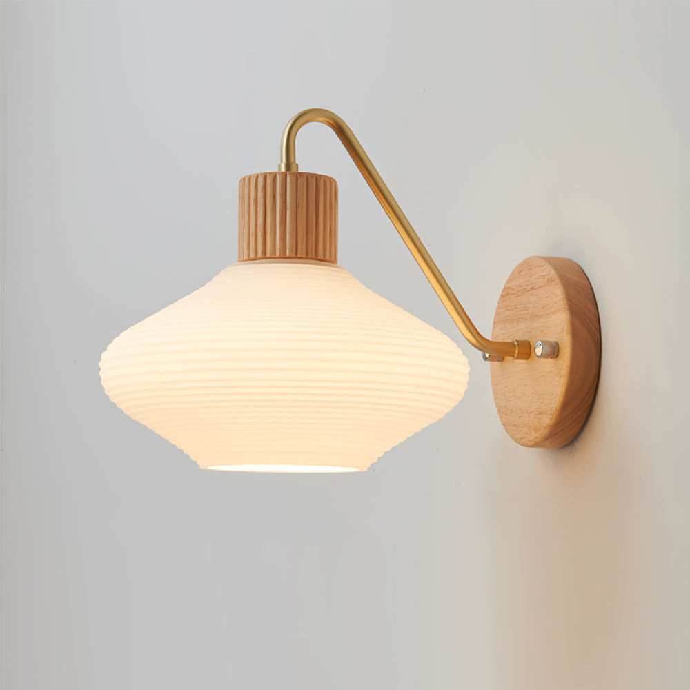 FARNWORTH TAPERED BRASS WALL SCONCE