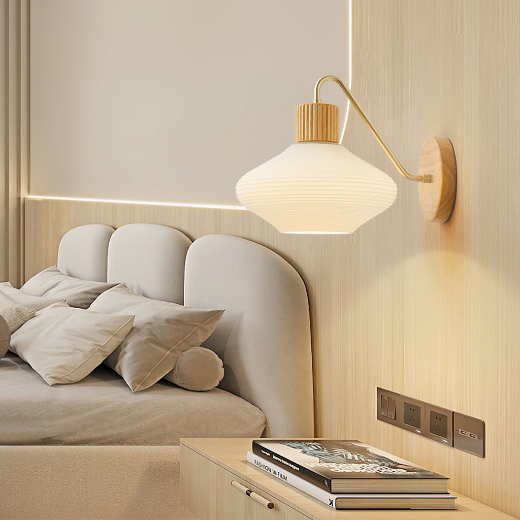 FARNWORTH TAPERED BRASS WALL SCONCE