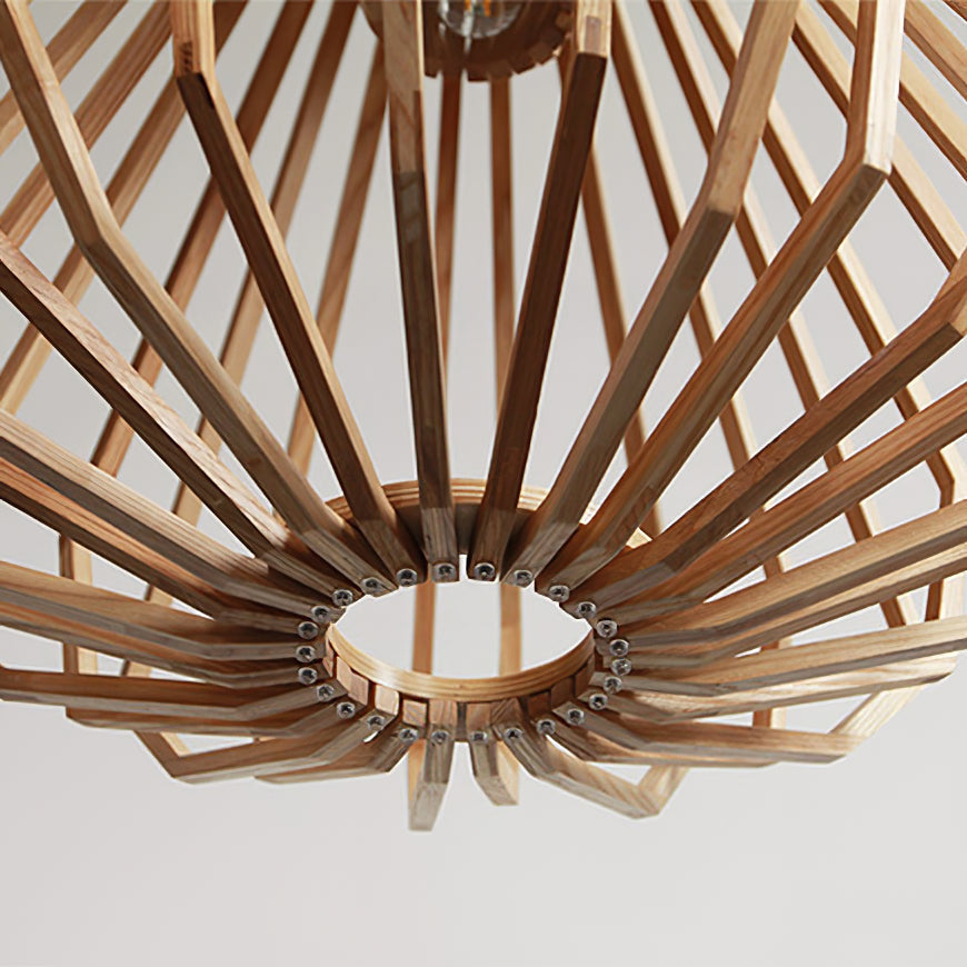 WINCHESTER WOODEN LATTICE PENDANT LIGHT